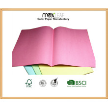 320 * 240mm 150GSM Colorido Square Cut Folders of 4 Light Colors Mixed